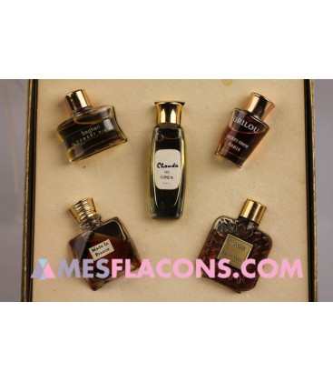 Coffret - Five precious perfumes of France