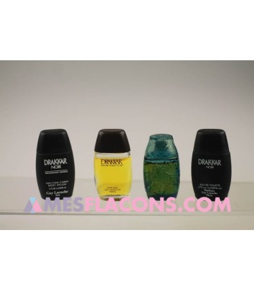 Lot de 4 miniatures masculines (variantes différentes)