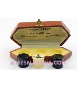 Concrète - Coffret de 3 urnes Habanita