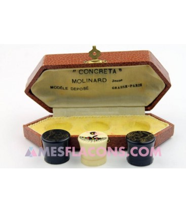 Concrète - Coffret de 3 urnes Habanita