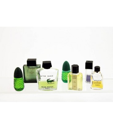 Lot de 7 miniatures masculines (marques différentes)