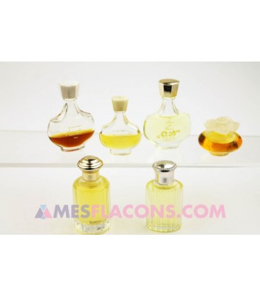 Lot de 6 minis féminines, variantes différentes