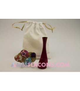 Set duo - broche & miniature Amour