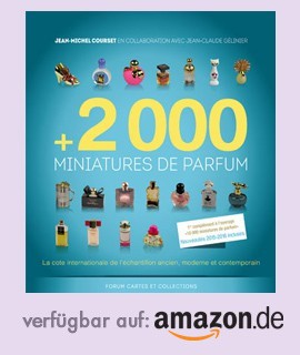 +2000 Parfümminiaturen bei Amazon.de erhältlich